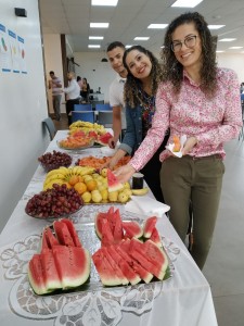Durante a Semana da Saúde, lanche com frutas incentiva alimentação saudável. Foto: Dásio Gutemberg.