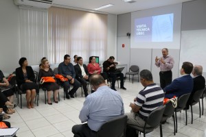Durante a visita, os gestores e líderes do Grupo UBEC apresentaram cases de sucesso e compartilharam boas práticas. Foto: Comunicação UBEC/ Gabriel Marques