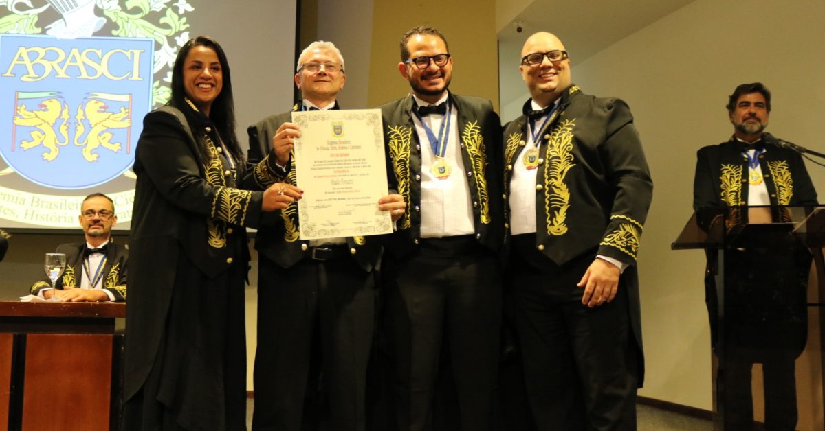 Evento de Posse Academia Brasileira de Ciências Artes História e Literatura - Ir Paulo Fossati 1